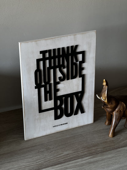 Cuadro Think Outside The Box