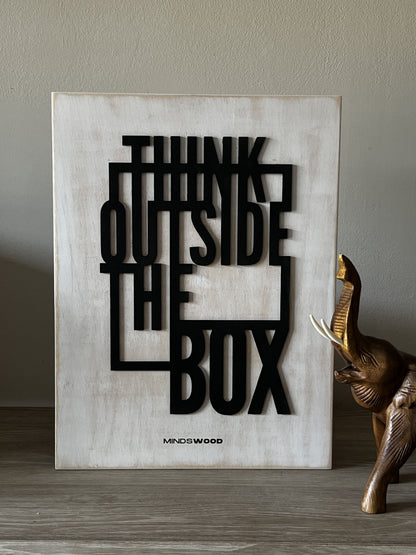 Cuadro Think Outside The Box